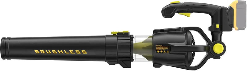 Leaf Blower for Dewalt 20V Battery, Brushless Blower with Variable 5-Speed, Turbo, 0-90° Adjustable Handle, 500 CFM 150-MPH Blowers for Lawn Care, Patio Cleaning (Battery Not Included) by GreenHaven Gardens
