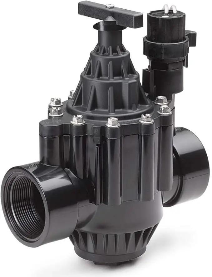Rain Bird 100PGA 1" Inlet Inline Plastic Commercial Irrigation Valve (2 Pack) by GreenHaven Gardens