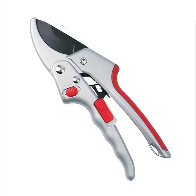 Upgraded Garden Clippers, Adjustable Germany Pruners, Work 3 Times Easier, Professional Pruning Shears, Cutting Rose, Flower, Hedge, Stem, Sharp Gardening Scissors, Arthritis Weak Hand Snips by GreenHaven Gardens