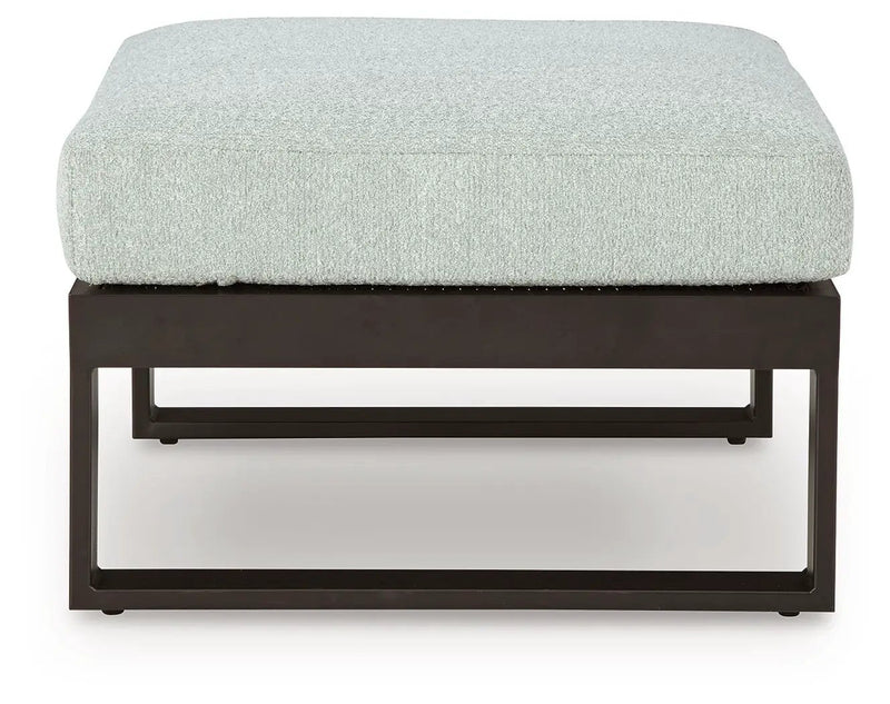 Beachloft - Ottoman With Cushion - Black / Gray by Unique Piece Furniture