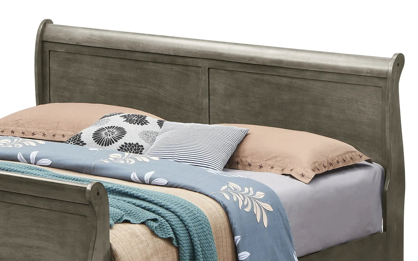 Panel Sleigh Bed by HouseOfZazla