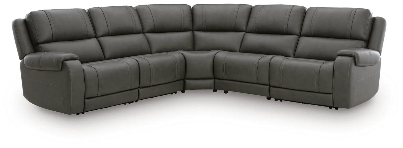 5Z - Pittson - Power Reclining Sectional by Unique Piece Furniture