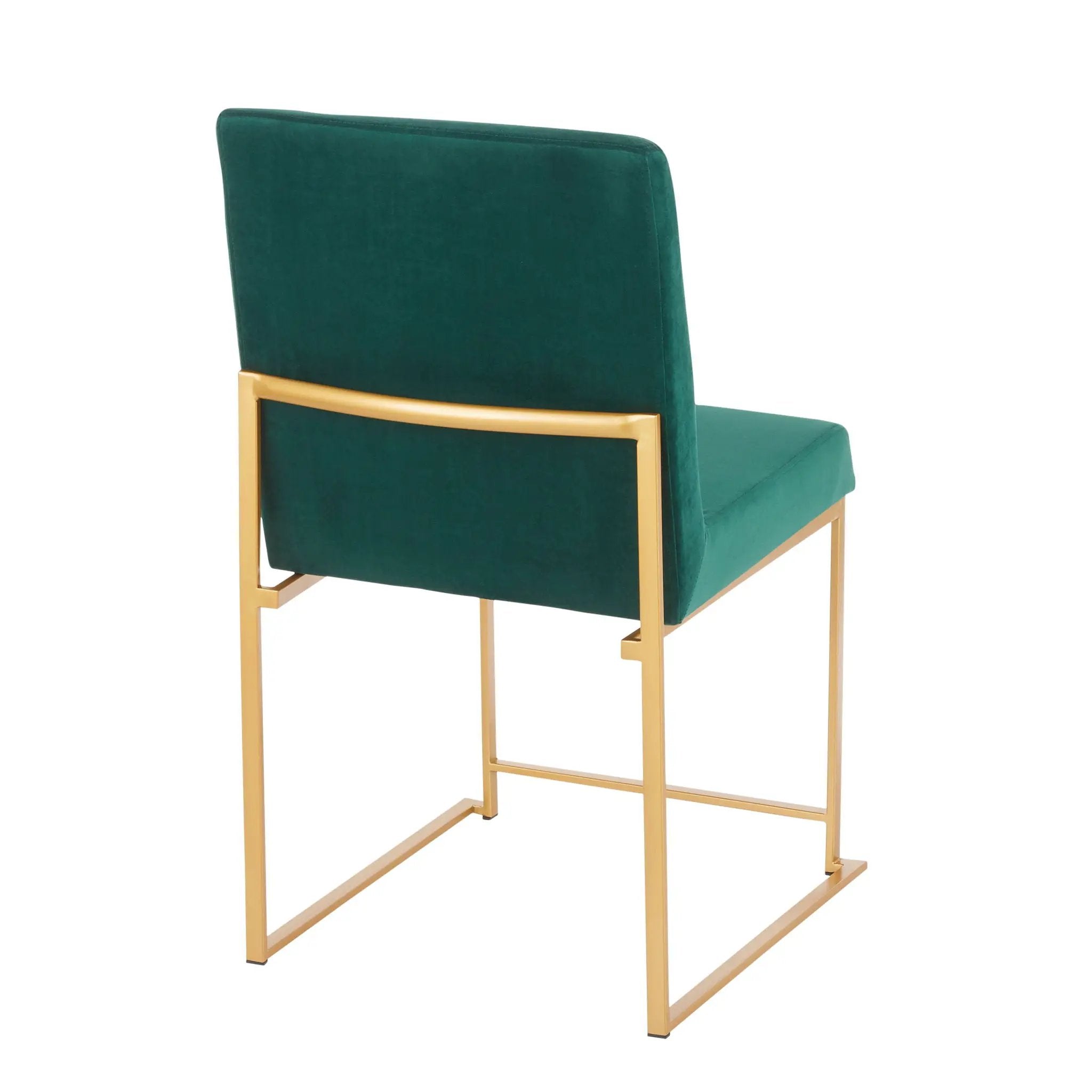 Fuji - Contemporary Stylish Frame, High Back Dining Chair (Set of 2) by Unique Piece Furniture