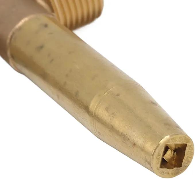 BORDSTRACT Quick Water Intake Valve Key, G1 Male Thread Brass Quick Coupler Valve Hose for Garden Underground Irrigation by GreenHaven Gardens