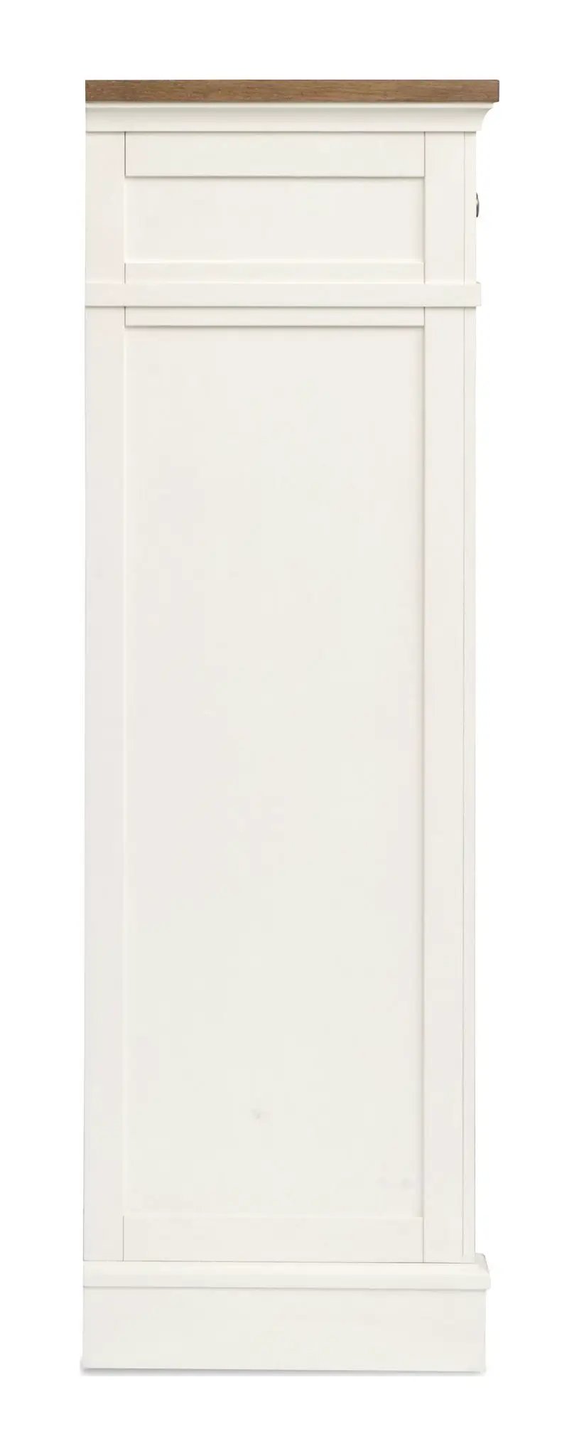 Kingston - Drawer Chest - Whisper White And Cerused Nutmeg by Unique Piece Furniture