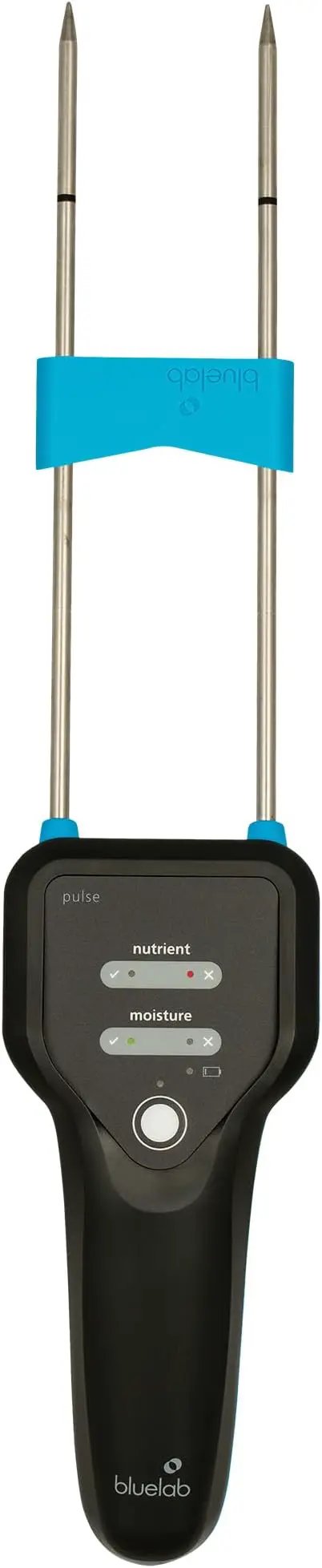 Bluelab Pulse Meter - Handheld Digital Soil Meter Measures Nutrients (TDS), Moisture & Temperature directly from the Root Zone - Grow Healthier Plants with Fast, Accurate Measurements by GreenHaven Gardens