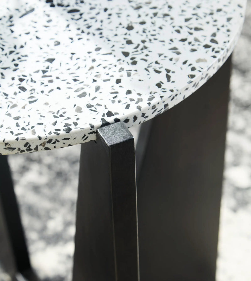 Tellrich - Accent Table - Black / White by Unique Piece Furniture