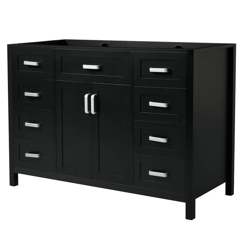 Bathroom Vanity Cabinet with 2 Soft Close Doors and 8 Drawers by HouseOfZazla