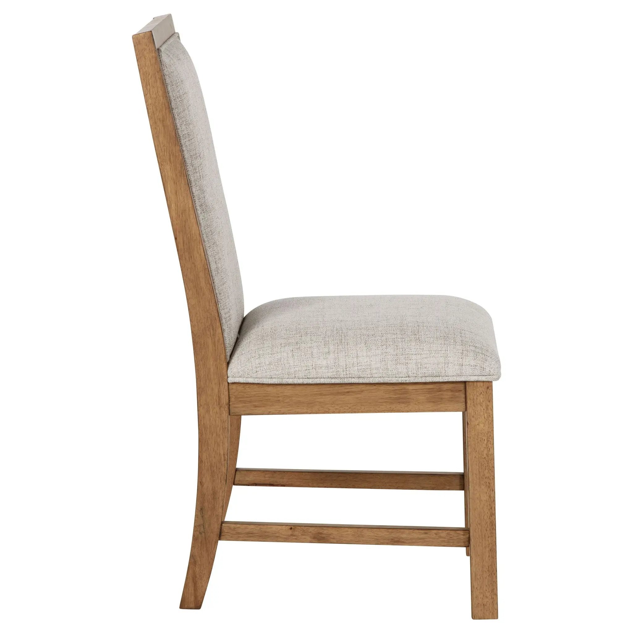Survista - Upholstered Dining Side Chair (Set of 2) - Brown by HouseOfZazla