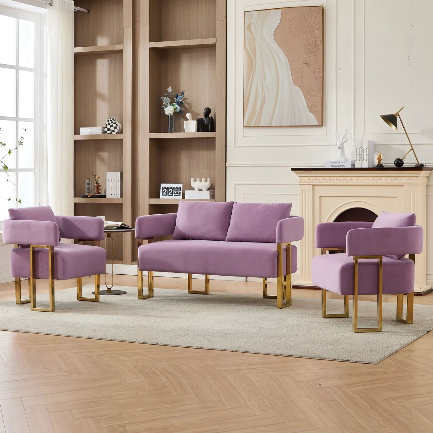 Decorative Upholstered Side Chair For Living Room by Unique Piece Furniture