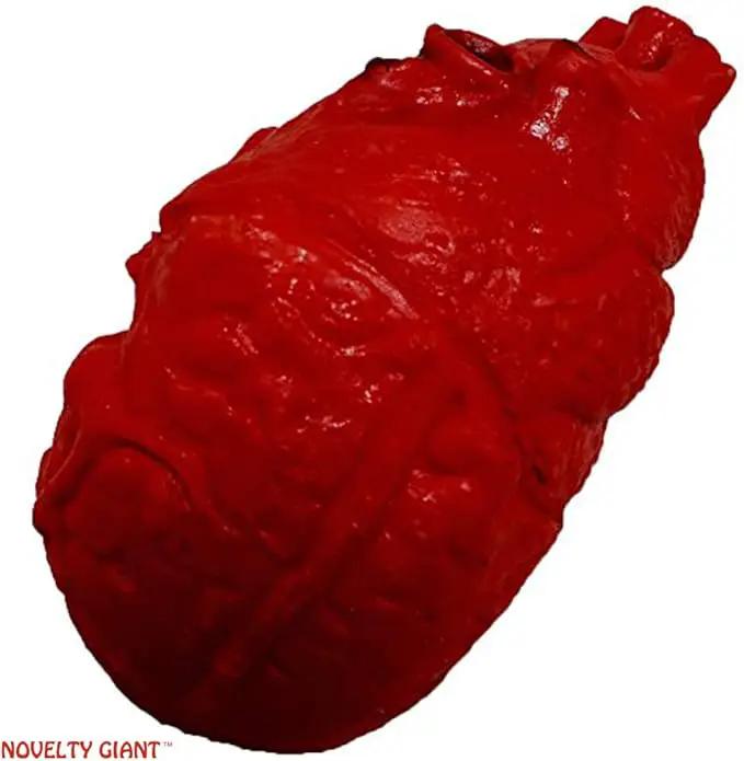 Life Size Foam Heart Gory Halloween Prop by GreenHaven Gardens