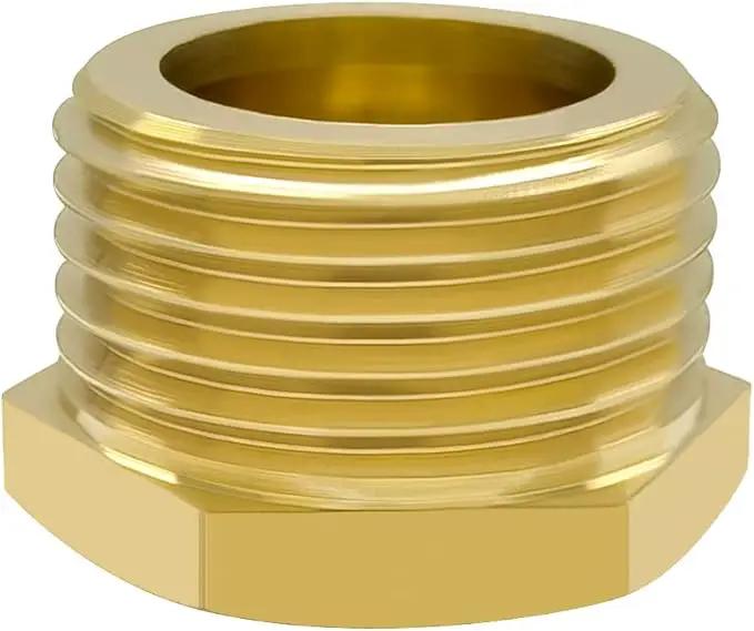 Hooshing 6PCS 3/4" GHT Male Garden Hose End Cap Plug Garden Irrigation Pipe Fittings Water Tubing Stopper by GreenHaven Gardens