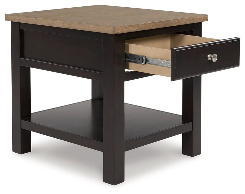 Drazmine - Rectangular End Table - Brown by Unique Piece Furniture