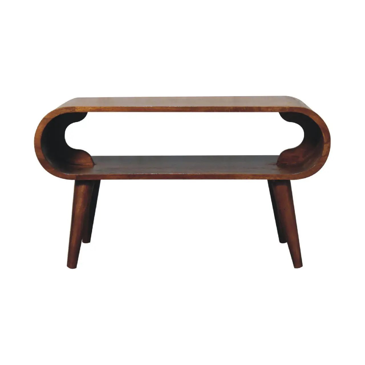 Solid Wood Open Coffee Table by Unique Piece Furniture