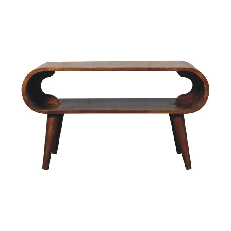 Solid Wood Open Coffee Table by Unique Piece Furniture