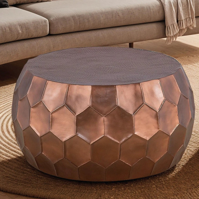 Ct101 - Round Coffee Table by HouseOfZazla