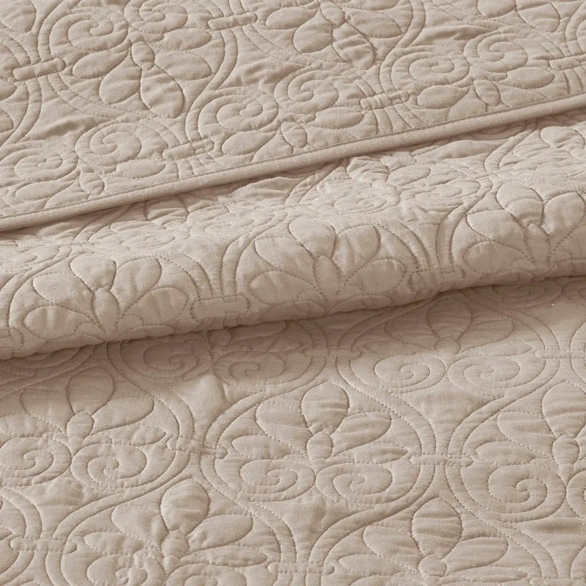Reversible Quilt Set Khaki King/Cal King by HouseOfZazla
