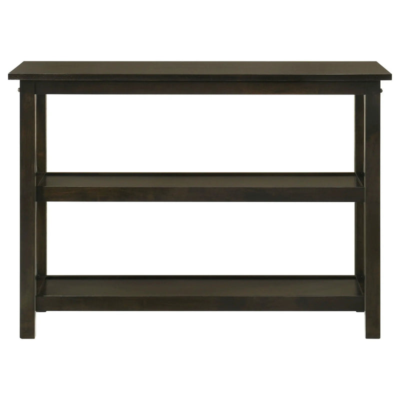 Rachelle 2-shelf Wood Entryway Console Table Deep Merlot by Unique Piece Furniture