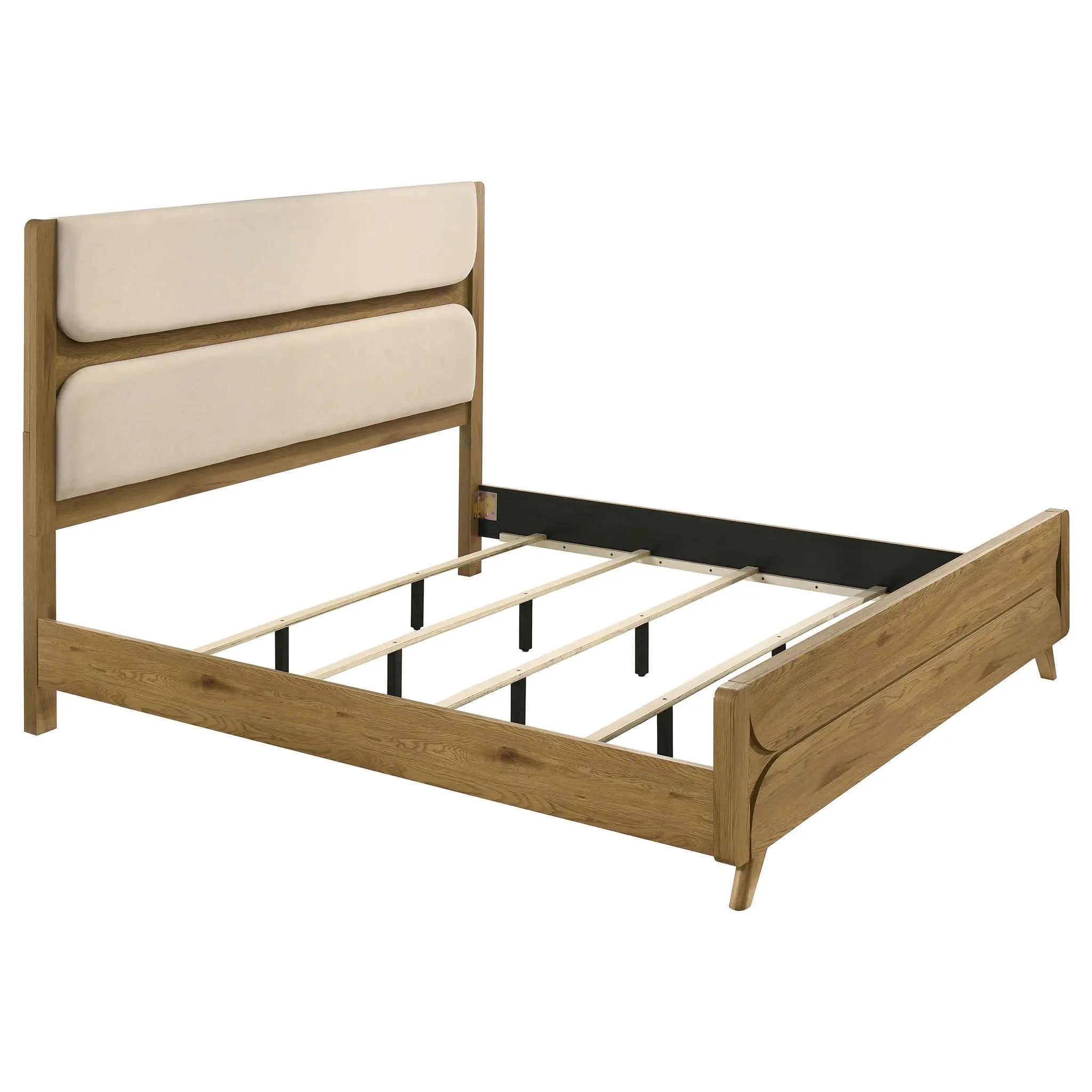 Bennett 5-piece Eastern King Bedroom Set Light Oak by Unique Piece Furniture