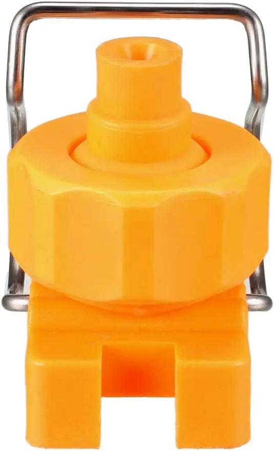 uxcell Spray Nozzle, 1" Adjustable Ball Flat Fan Full Cone Clamp Clip Nozzle Watering Irrigation by GreenHaven Gardens