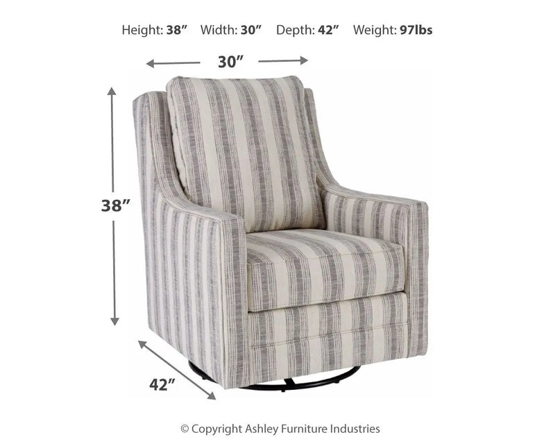 Kambria - Swivel Glider Accent Chair by Unique Piece Furniture