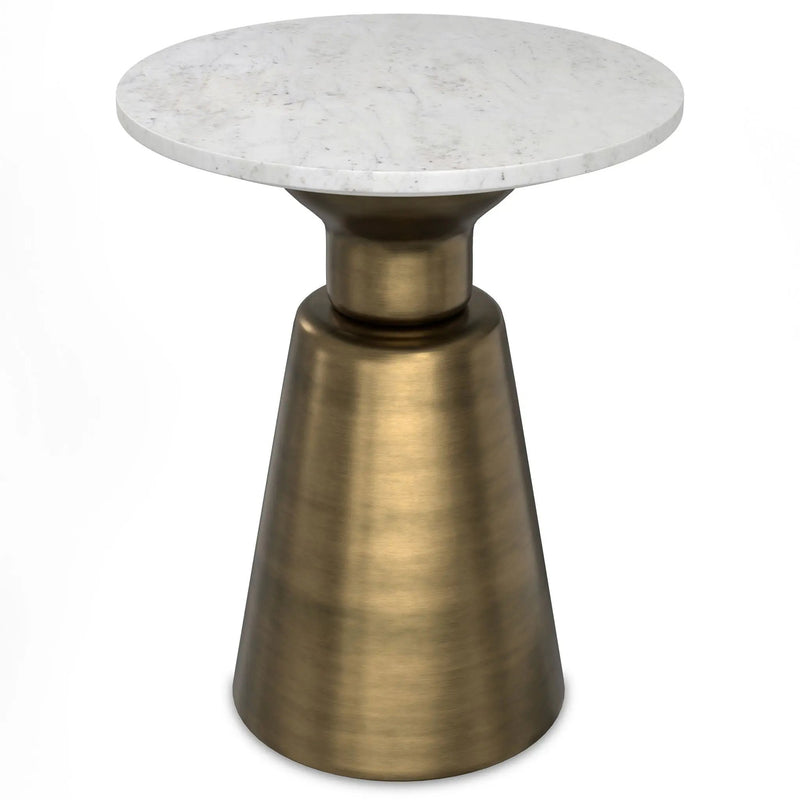 Leyla - Side Table - Antique Brass by HouseOfZazla