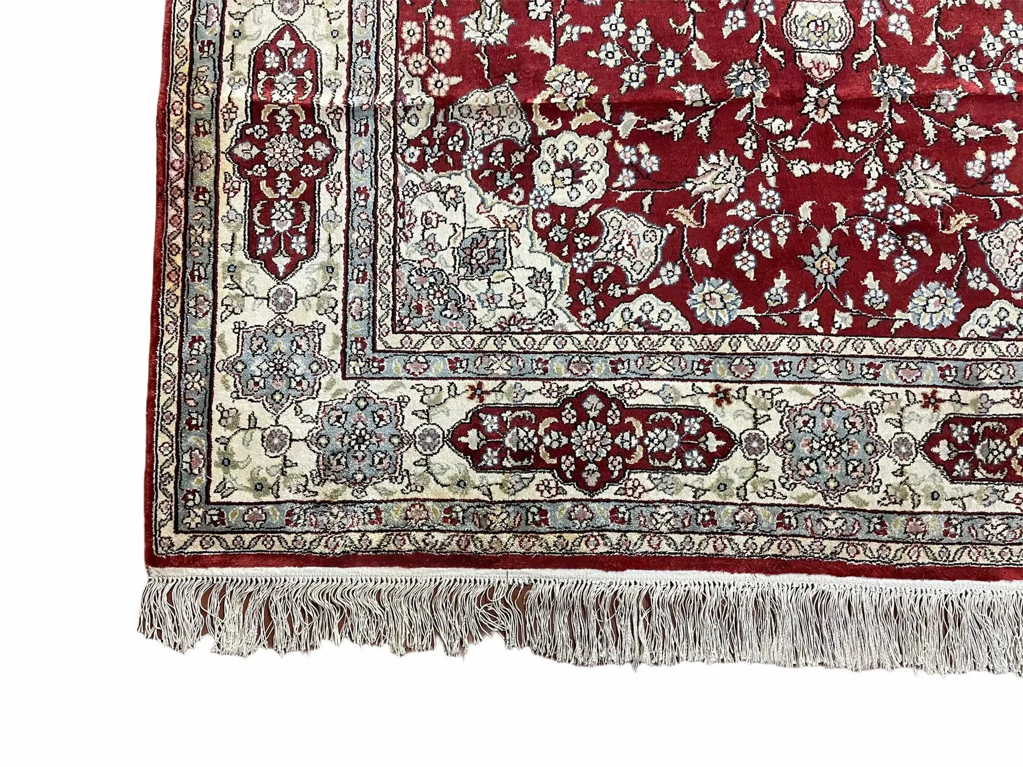 4' X 6' Vintage Fine Handmade Chinese Oriental Silk Rug 400 KPSI Wow by Jewel Rugs