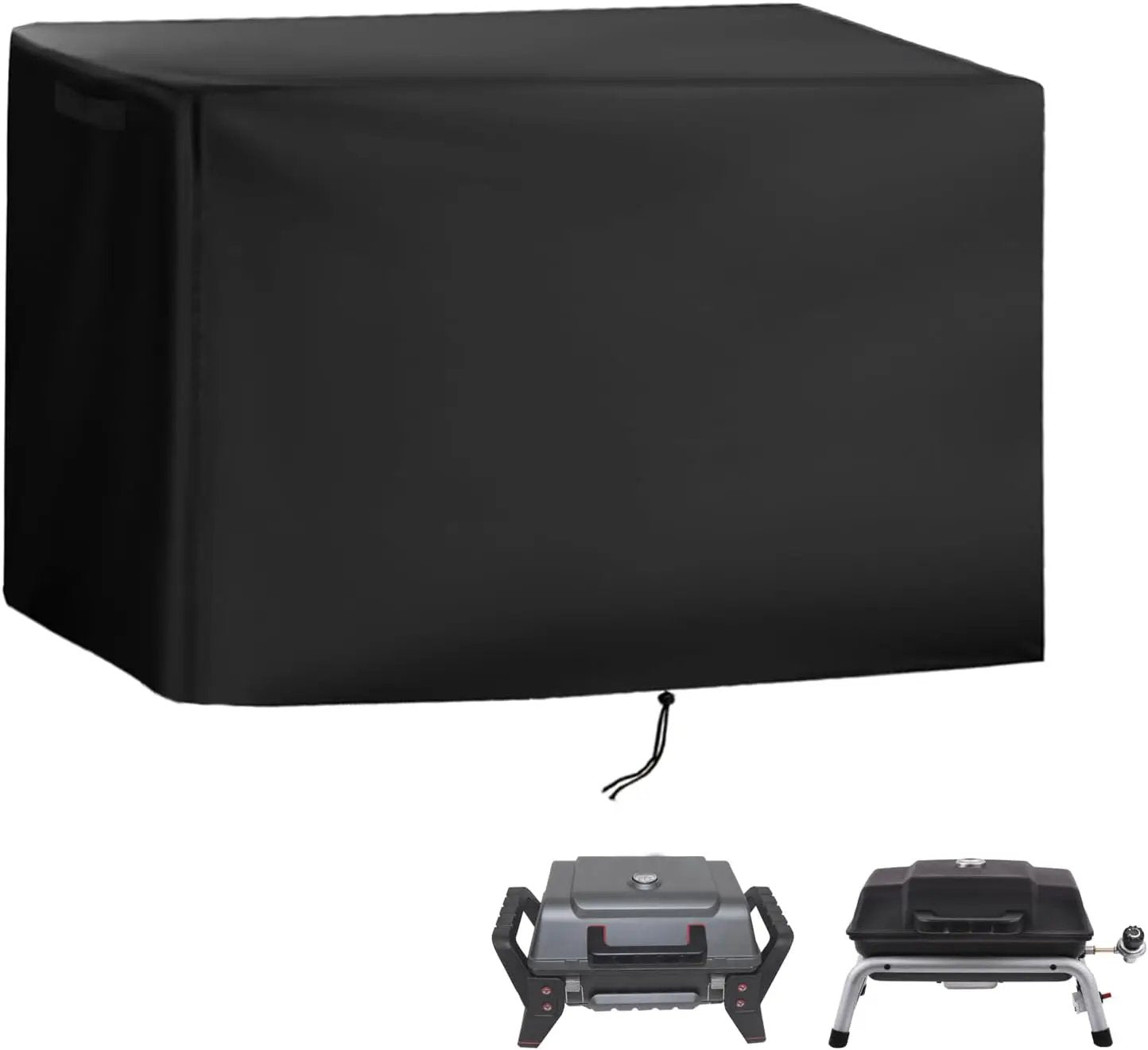 Grill Cover for Charbroil Grill2Go X200 Single Burner Gas Grill, Heavy-Duty 600D Tabletop BBQ Cover for CharBroil 1-Burner Portable Propane Gas Grill 17402049 by GreenHaven Gardens