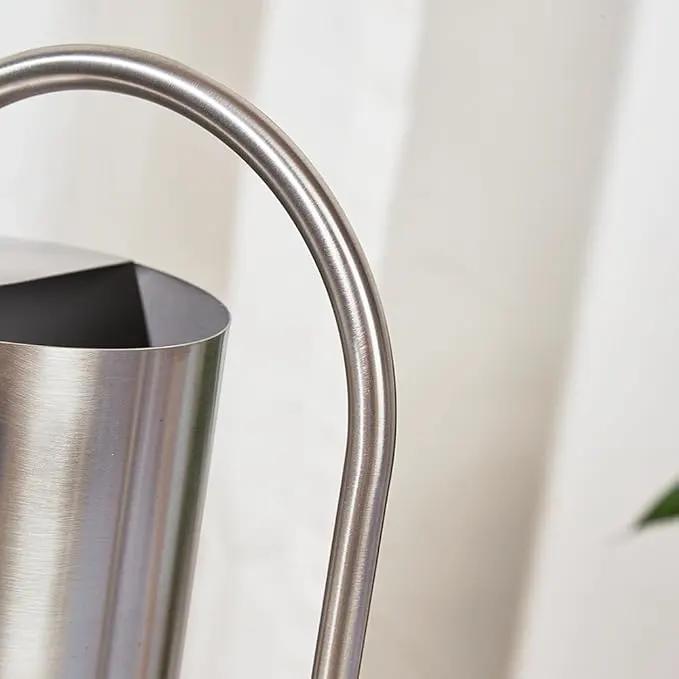 Watering Can for Indoor Plants, 50 oz/1.5L Stainless Steel Watering Can Pot with Long Spout, Garden Watering Cans with Comfortable Handle for Indoor House Plants Bonsai Flower Decorative by GreenHaven Gardens