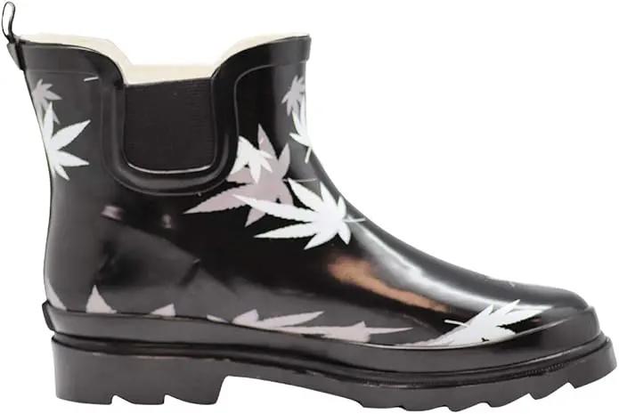 NORTY - Womens Ankle Rain Boots - Ladies Waterproof Winter Spring Garden Boot runs ½ size large by GreenHaven Gardens