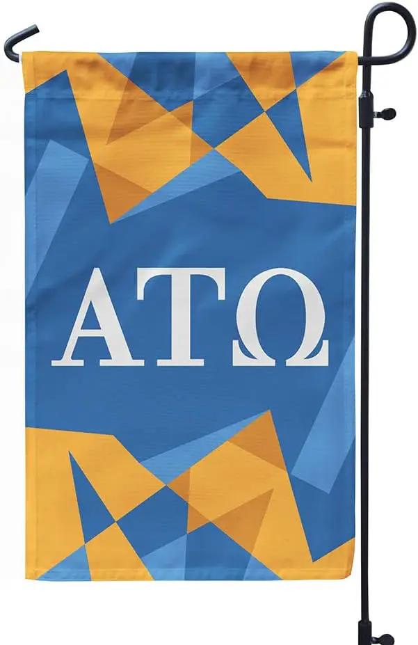 Alpha Tau Omega Licensed Flag Garden 12x19 inches Flag Banner Yard Decor Outdoor Decoration (Alpha Tau Omega #7) by GreenHaven Gardens