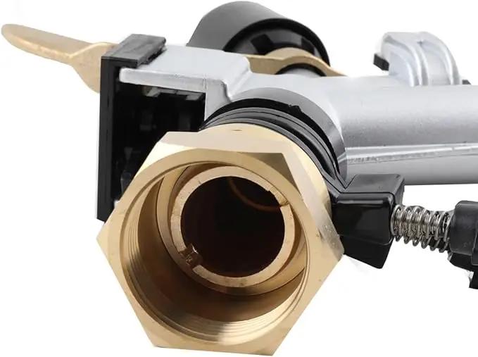 1.5" 360° Adjustable Impact Spray Gun Sprinkler with Nozzle Set, Water Spray Gun Large-Area Agriculture Irrigation Spray Gun Watering Sprinkler for Garden Farm Lawn by GreenHaven Gardens