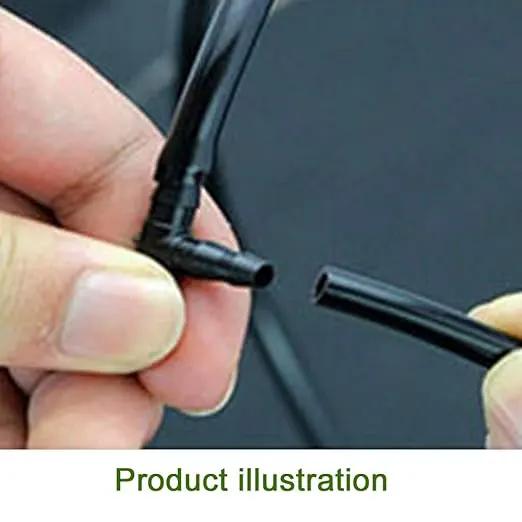 Barbed Connectors Drip Irrigation, 1/4" Universal Barbed Tee Fittings(100pcs 1/4" Tee Fittings) by GreenHaven Gardens