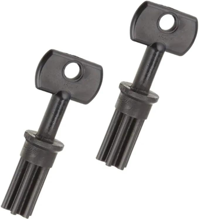 2 Pack of Irritrol Replacement Key, Rain Dial External Controller Key R8969, Pack of 2 Outdoor Replacement Keys for Irritrol Controller Sprinkler Irrigation Boxes with Included LED Keychain Light by GreenHaven Gardens