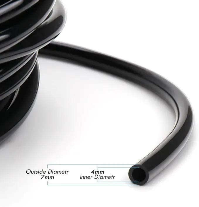 Garden Irrigation Tubing,1/4" Blank Distribution Tubing 50ft Flexible Tubing,Watering Drip Automatic Irrigation Equipment Set for Garden Greenhouse,Flower,Patio,Lawn (50 ft) by GreenHaven Gardens