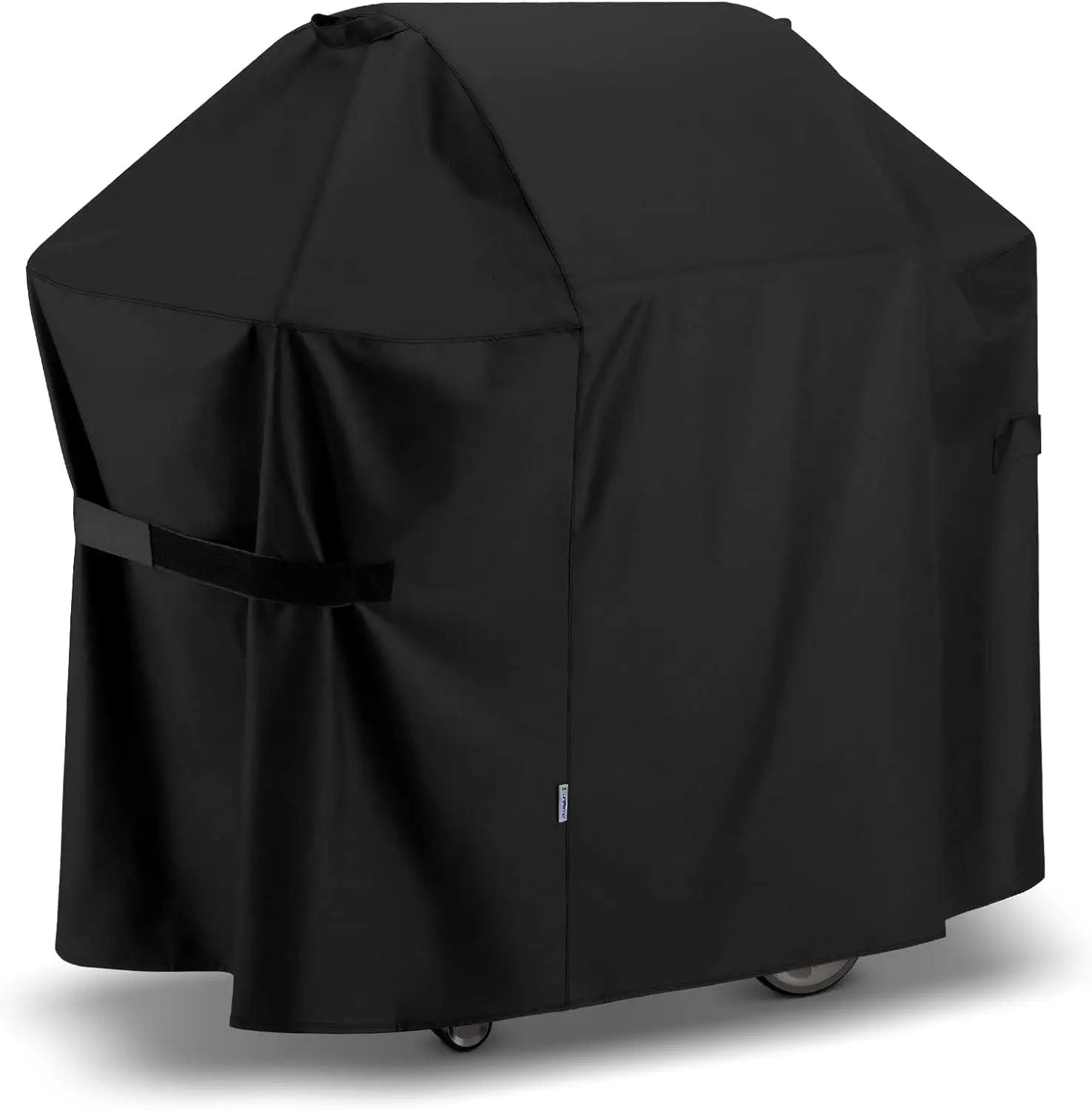 SunPatio BBQ Grill Cover 52 Inch, Outdoor Durable Waterproof Gas Barbecue Cover, Compatible for Weber Spirit 200 and 300 Series, Charbroil and Kenmore Grills, Compared to Weber 7106, 52" x 26" x 43"H by GreenHaven Gardens