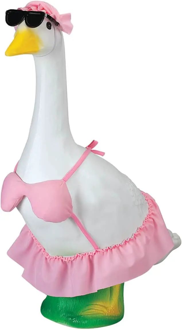 Fox Valley Traders Bikini Goose Outfit by GagglevilleTM, Fits Large 23" H Statue by GreenHaven Gardens
