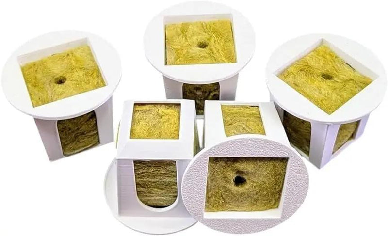 Grow Cubes for Hydroponic System/Compatible with Gardyn (20 Cubes+Rockwool) by GreenHaven Gardens