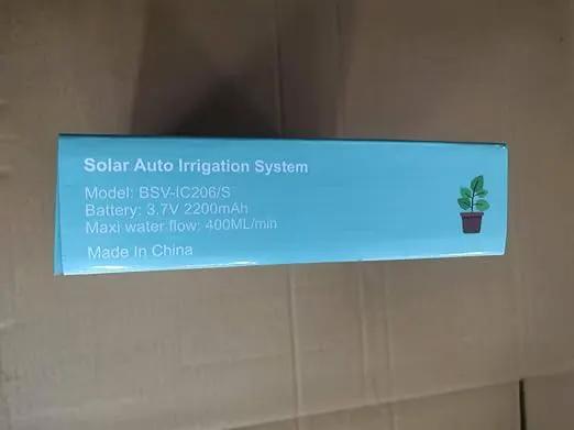 Solar Automatic Drip Irrigation System Houseplant Auto Self Watering Device Waterer for 15 Potted Plants Outdoor Indoor Garden Balcony Vacation While Away by GreenHaven Gardens