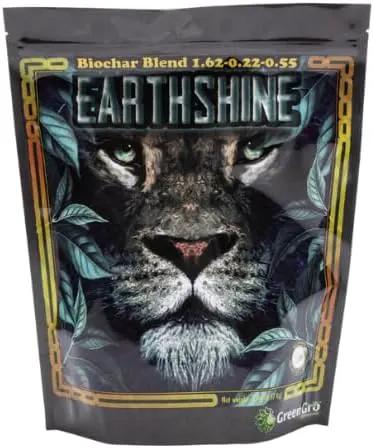GreenGro Earthshine - Biochar & Humic Acid Blend/Activated Charcoal/Sequesters Carbon/Organic Soil Booster, Top Soil, Plant Food/Compost Tea Accelerator/Derived from Worm Castings / 2lb by GreenHaven Gardens