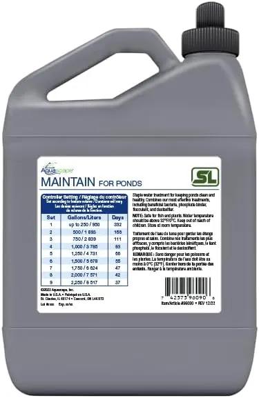 Aquascape Maintain Water Treatment for Pond Dosing System SL, 96090 by GreenHaven Gardens