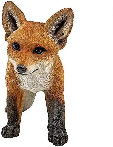 Design Toscano Cavorting Carmine Baby Red Fox Statue by GreenHaven Gardens