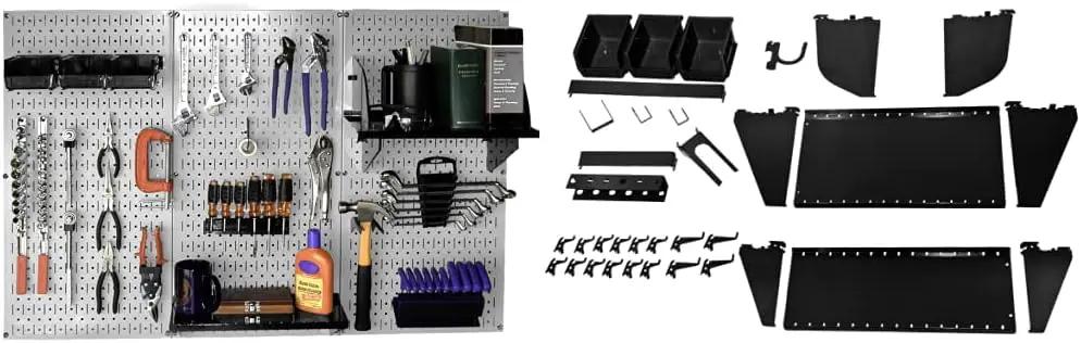 Wall Control Metal Pegboard and Accessory Kit by GreenHaven Gardens