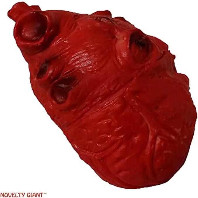 Life Size Foam Heart Gory Halloween Prop by GreenHaven Gardens