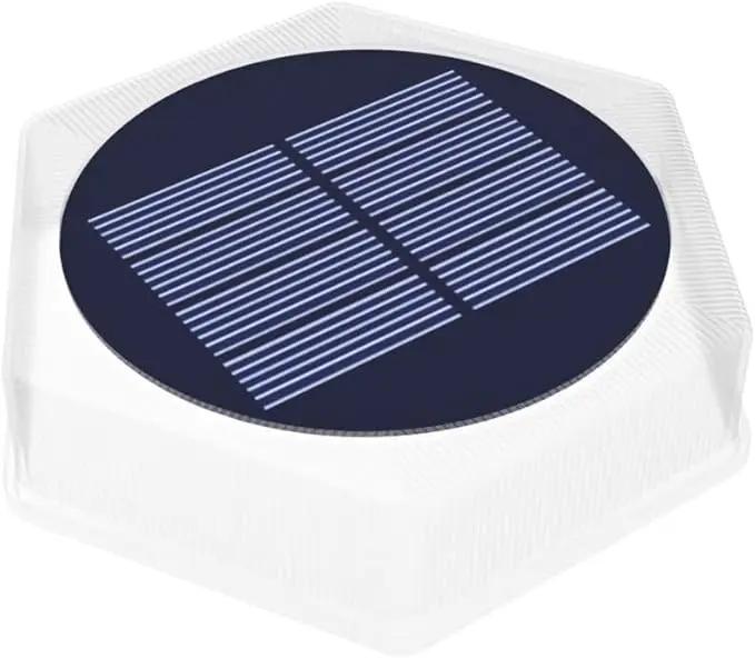 YiLaie Solar Deck Lights Outdoor Auto On/Off, Post Dock Lights Solar Powered Warm White Solar Driveway Lights Markers Waterproof(4 Pack) by GreenHaven Gardens