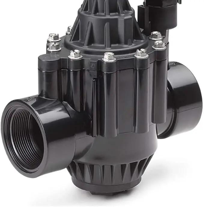 Rain Bird 100PGA 1" Inlet Inline Plastic Commercial Irrigation Valve (2 Pack) by GreenHaven Gardens