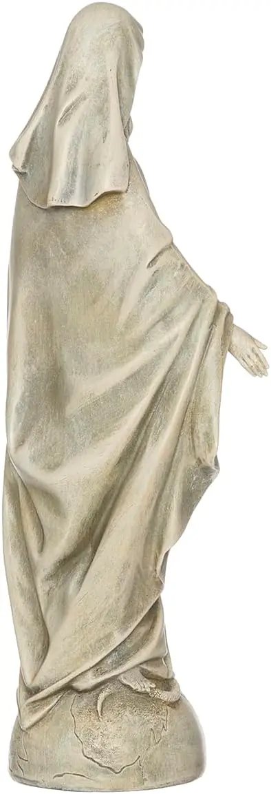 Joseph's Studio by Roman Inc., Our Lady of Grace, Garden Collection, Religious Statue, Holy Family, Memorial, Angel, Patron Saint, Garden Décor (14x5x3) by GreenHaven Gardens