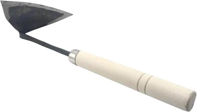 GARASANI Hoe Hand Plow Hoe Korean Style Ho-Mi - Best Organic Gardening (Inverted-Triangle) by GreenHaven Gardens