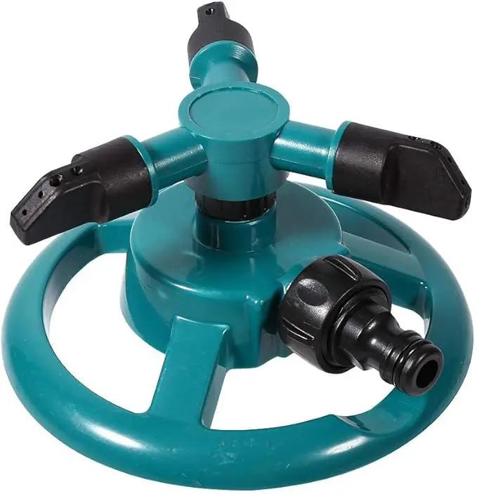 Sprinklers for Yard,Sprinkler,Garden Sprinkler,Water Sprinkler for Lawn,Lawn Sprinkler,Automatic 360 Degree Rotating Lawn Sprinkler, 3 Nozzle Irrigation System by GreenHaven Gardens