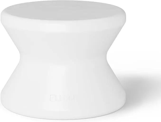 Ledge Lounger Signature Side Table - For Pool Ledges Up to 10" Inches Deep - Indoor/Outdoor All Weather Table for Porch, Patio, Garden, Backyard and Beach (White) by GreenHaven Gardens